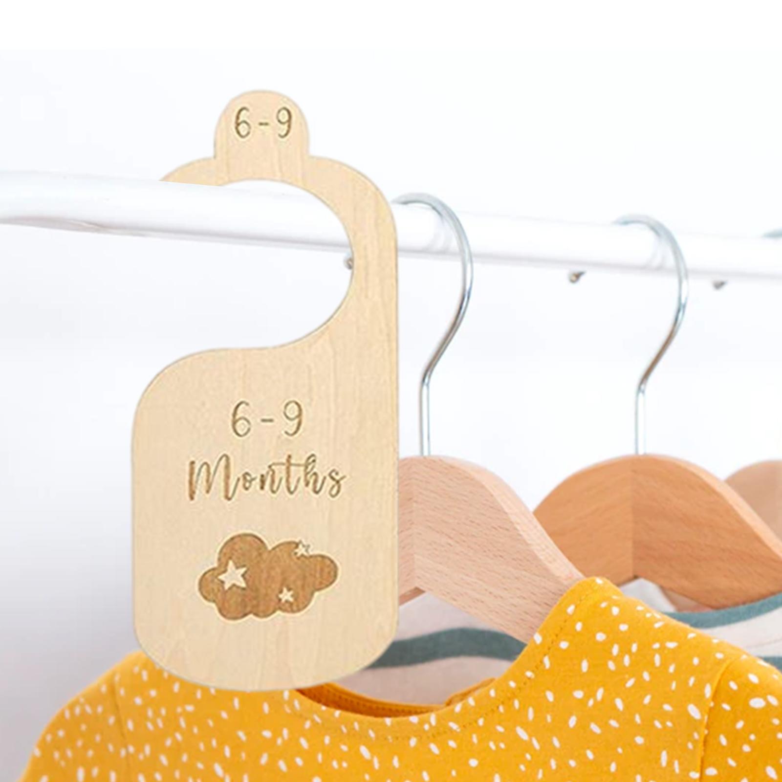 Baby Nursery Closet - 7x Newborn Baby Clothes Dividers,Nursery Clothes