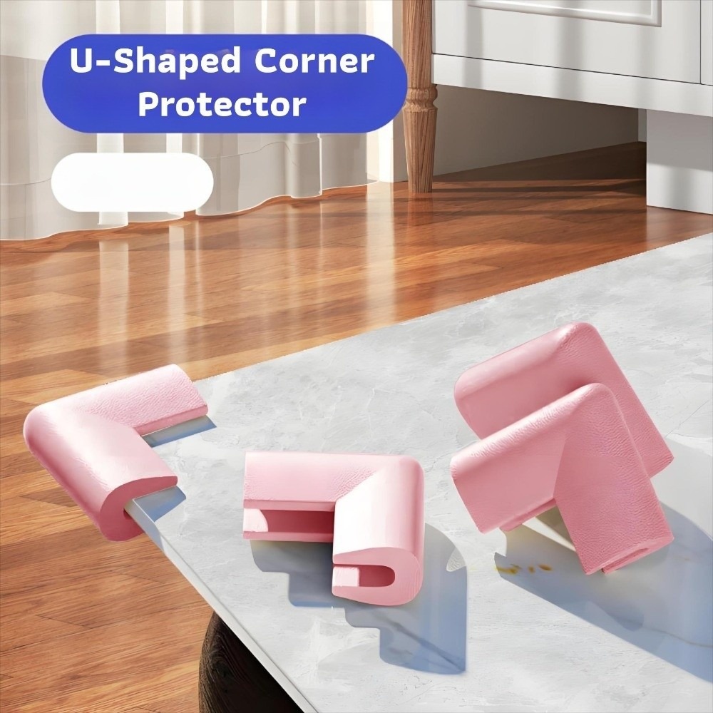 Corner Guard Foam - 4pcs Safety U Type Foam Corner