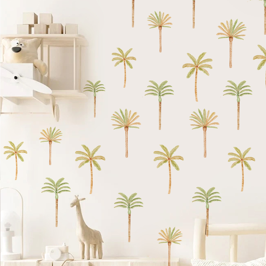 Boho Coconut Palm Tree Wall St - Baby Nursery Tree review and price