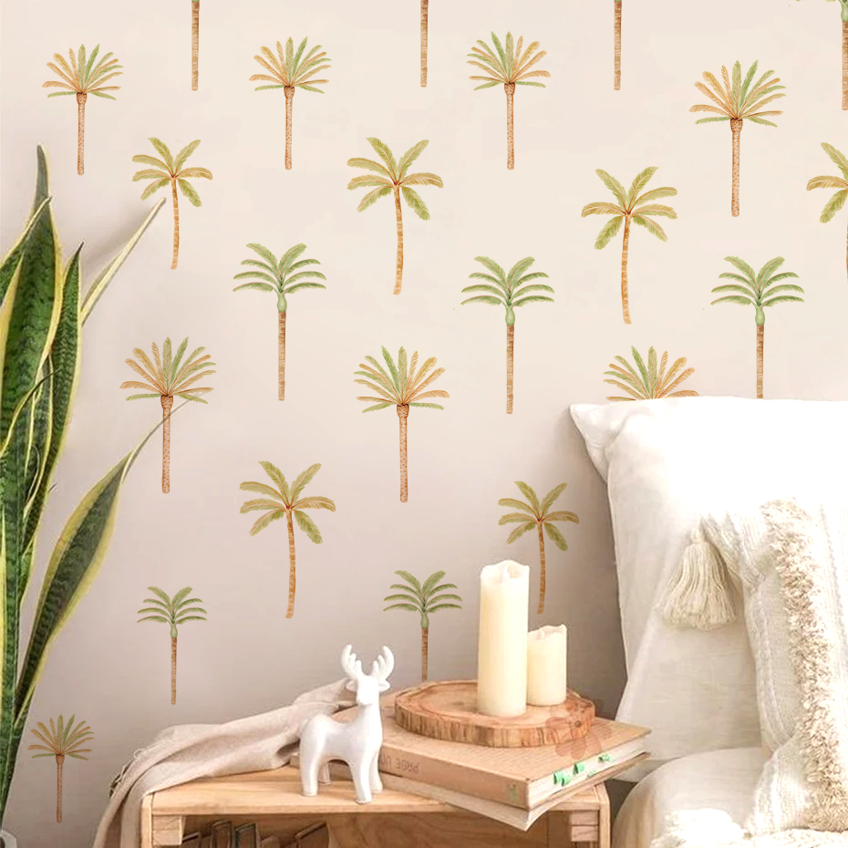 Boho Coconut Palm Tree Wall St - Baby Nursery Tree review and price