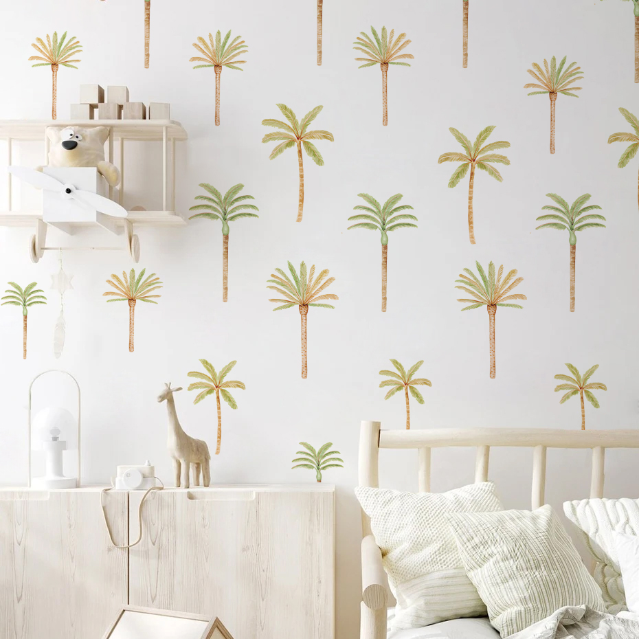 Boho Coconut Palm Tree Wall St - Baby Nursery Tree review and price