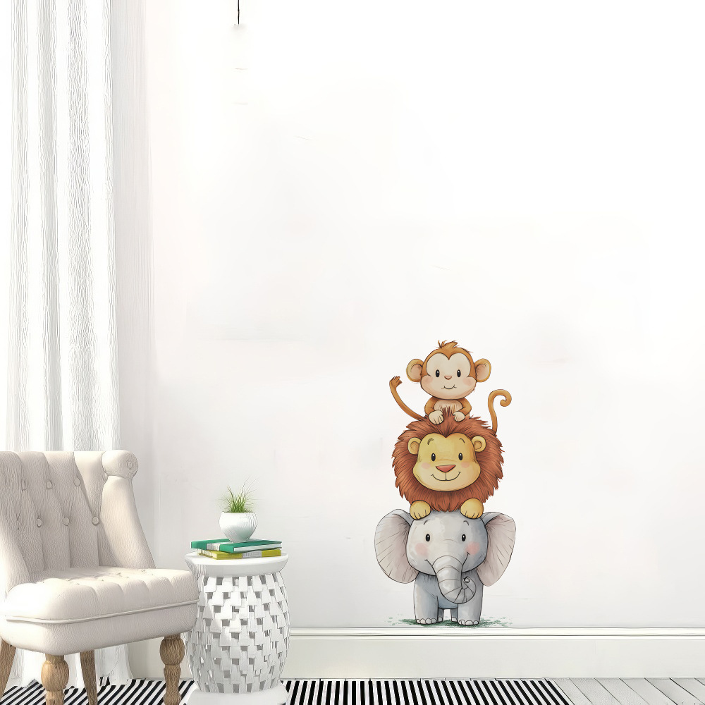 Cute Forest Animals Wall Stick - Animals Baby Nursery review and price