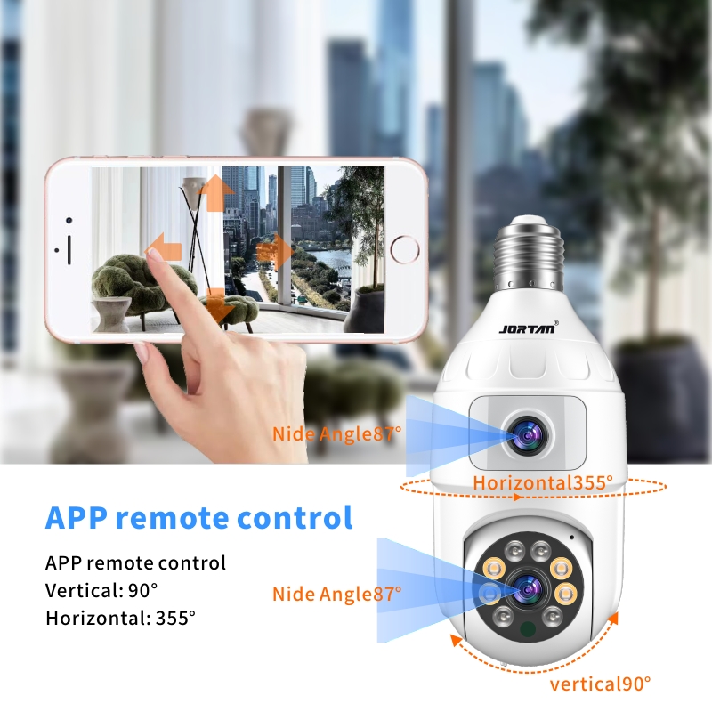 4MP Bulb E27 Dual Lens 360 Ind - Baby Nursery Egg Light review and price