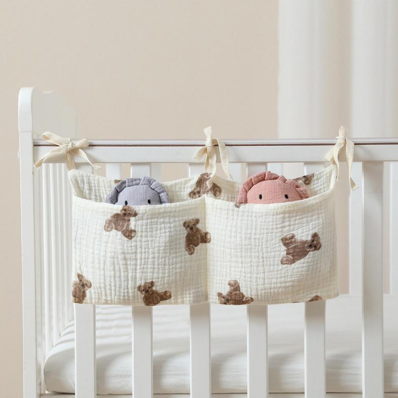 Baby Crib Organizer Cot Caddy  - Animals Baby Nursery review and price