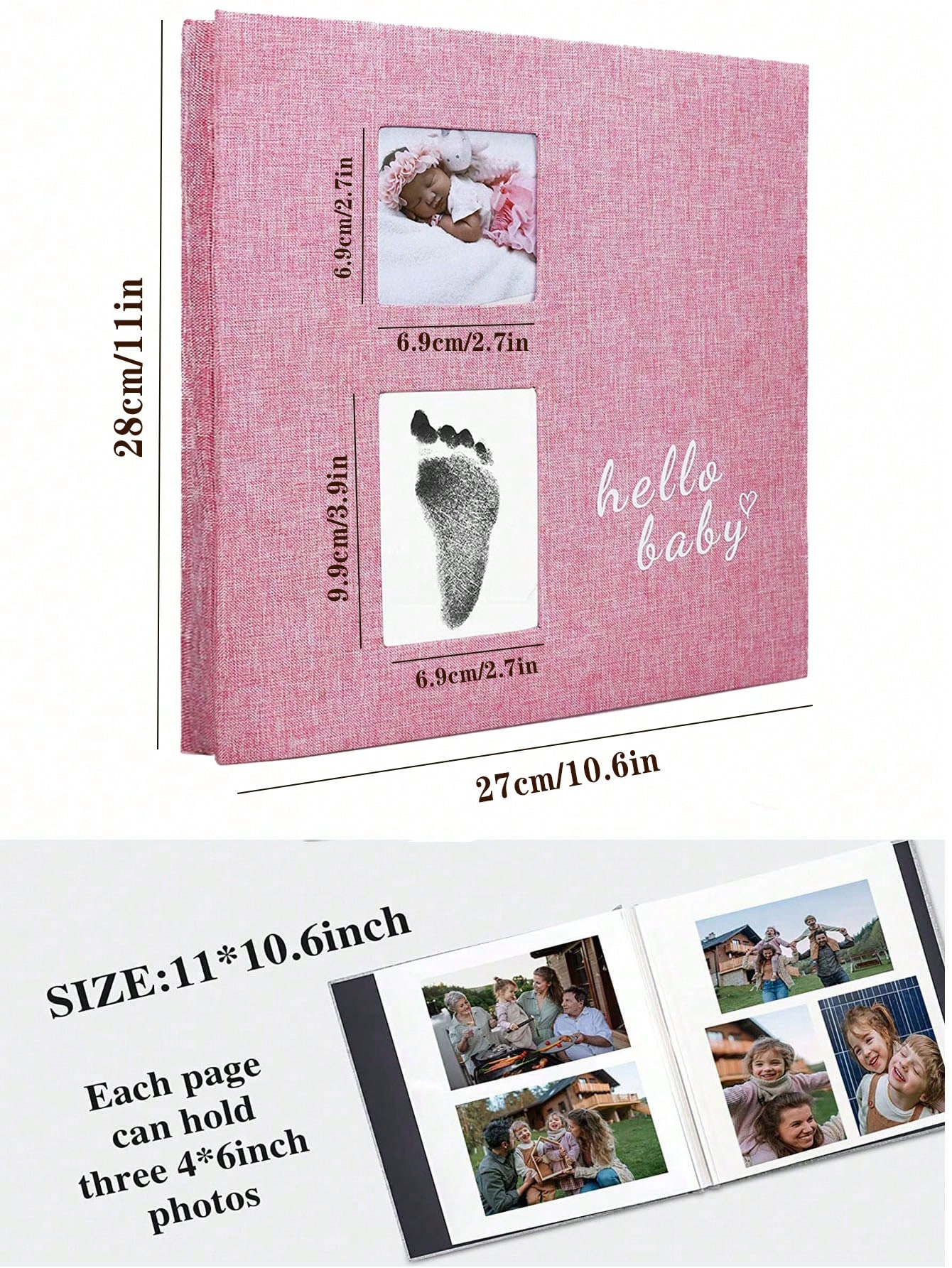 Baby Photo Album Self-Adhesive - Baby Nursery Books review and price