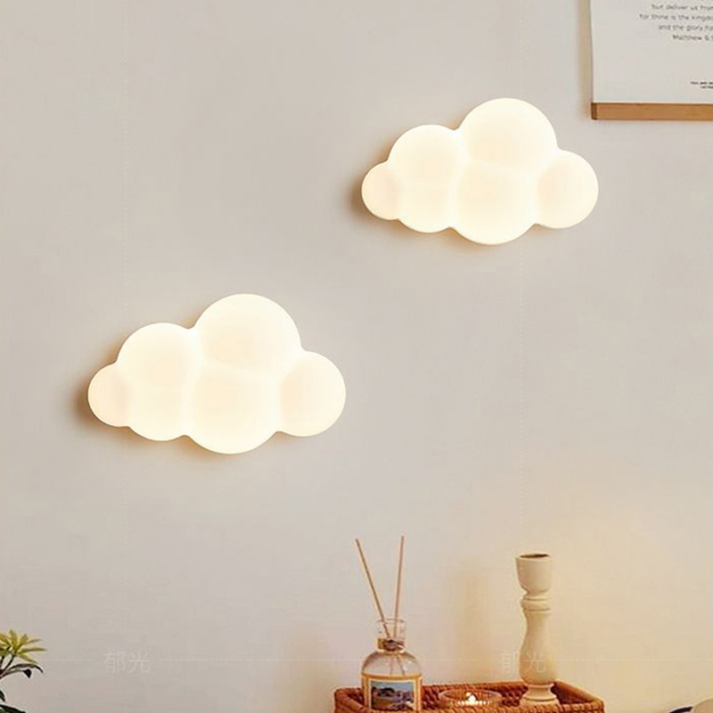 White Cloud Wall Lamps for Chi - Baby Nursery Egg Light review and price
