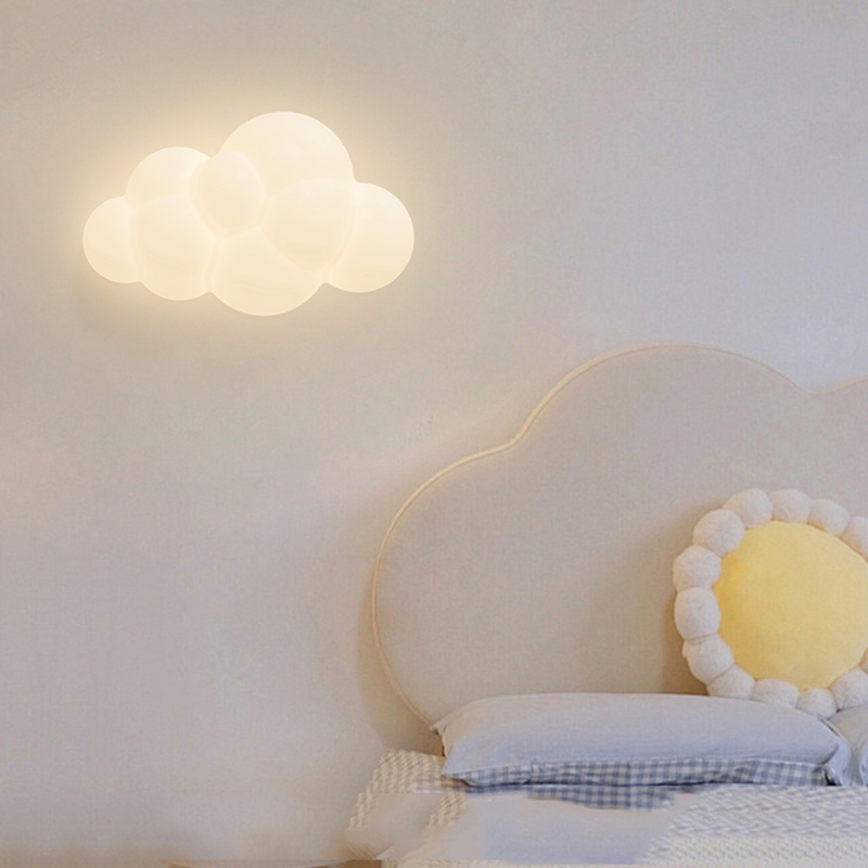 White Cloud Wall Lamps for Chi - Baby Nursery Egg Light review and price