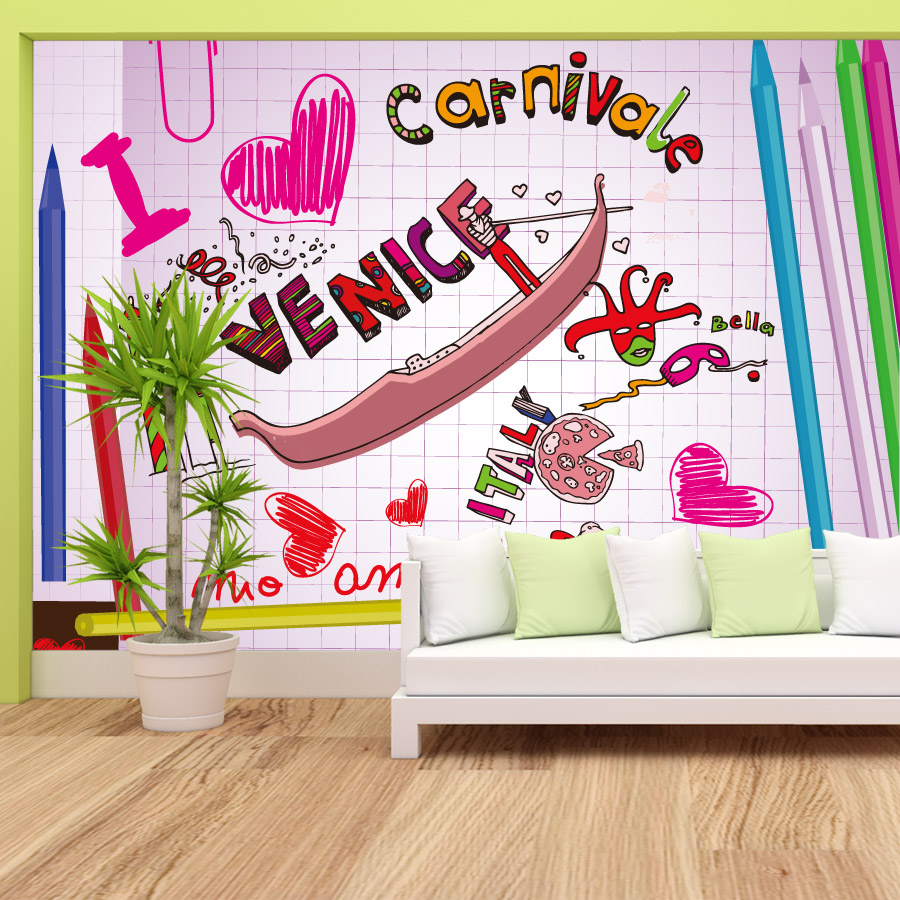 Cartoon Easy to Apply Peel and - Baby Nursery Peel And Stick Wallpaper review and price