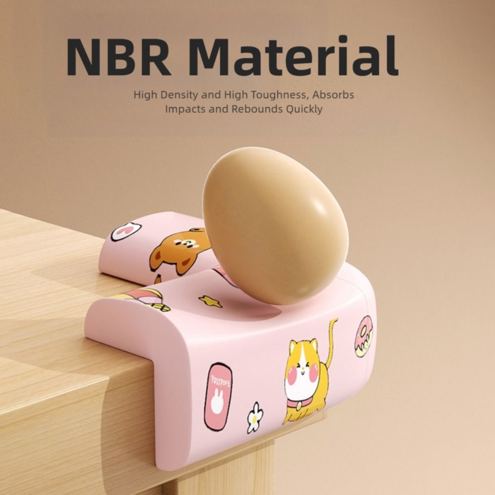 4Pcs Cartoon Pattern Desk Edge - Corner Guard Foam review and price