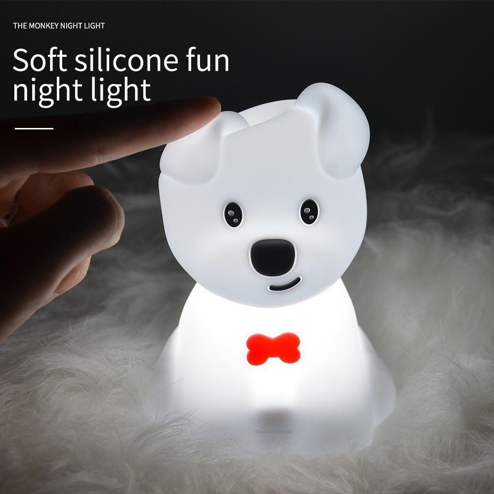 Dog LED Night Light Touch Sens - Baby Nursery Egg Light review and price