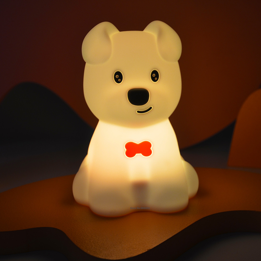 Dog LED Night Light Touch Sens - Baby Nursery Egg Light review and price