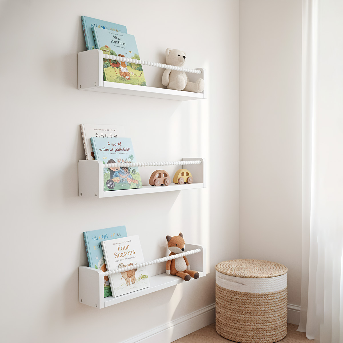 Nursery Book Shelves ,15.7 Inc - Baby Nursery Books review and price
