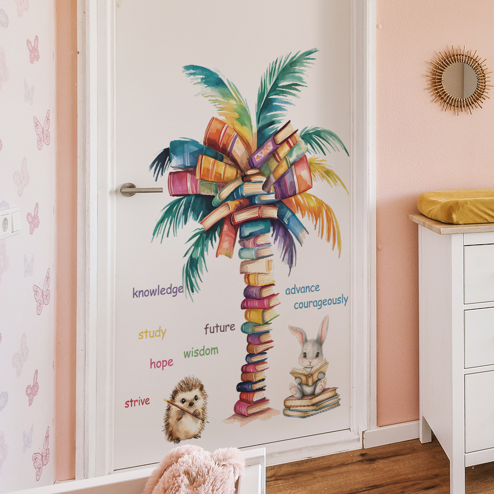Book Coconut Tree Wall Sticker - Baby Nursery Books review and price