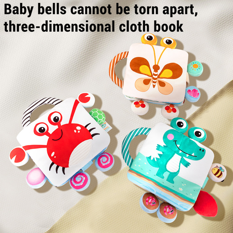 0-36 Months Baby 3D Cloth Book - Baby Nursery Books review and price