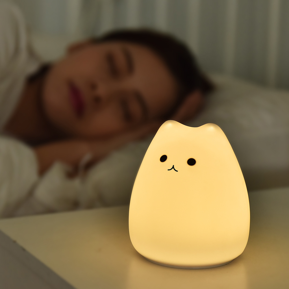 Cute Cat Night Light For Baby  - Baby Nursery Egg Light review and price