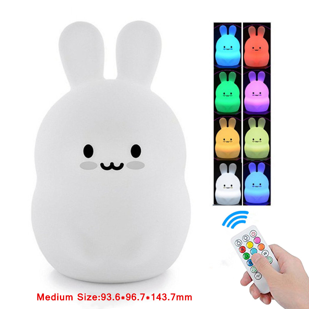 Touch Sensor Rabbit Night Ligh - Baby Nursery Egg Light review and price
