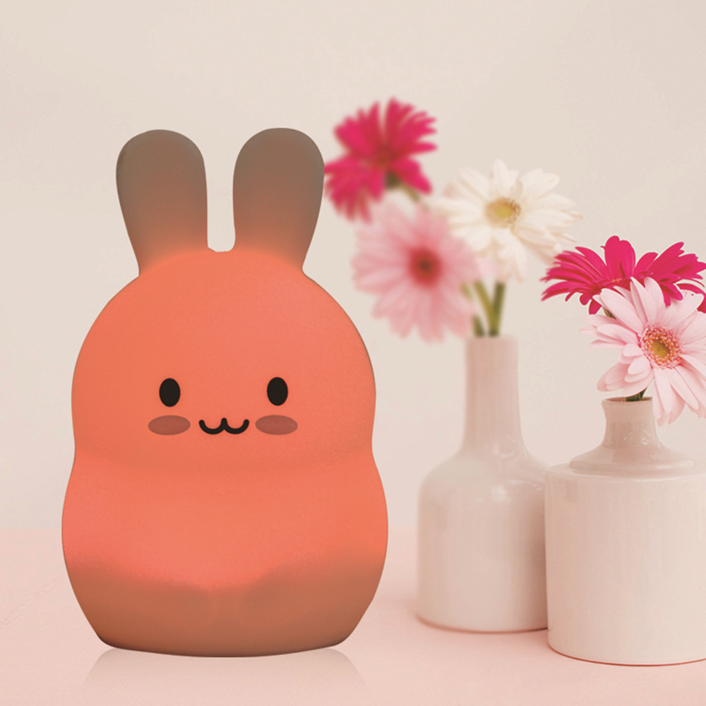 Touch Sensor Rabbit Night Ligh - Baby Nursery Egg Light review and price