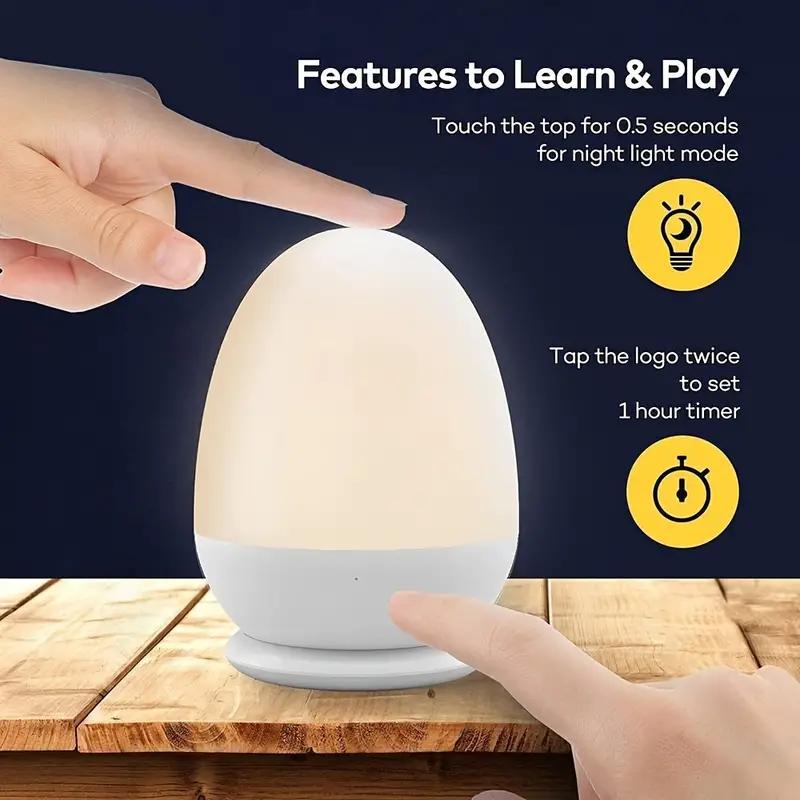 Touch Night Light for Baby Nur - Baby Nursery Egg Light review and price