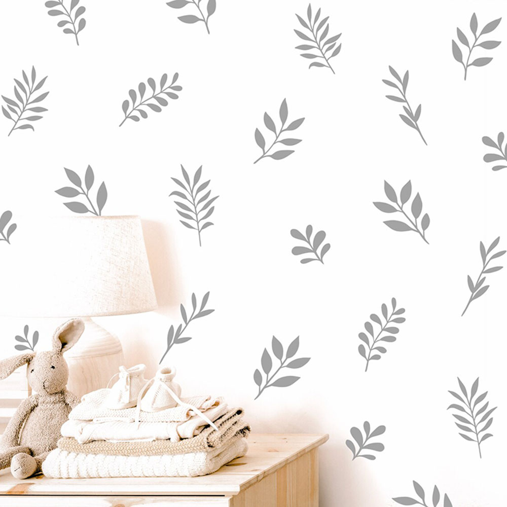 41Pcs Botanical Leaf Wall Stic - Baby Nursery Tree review and price