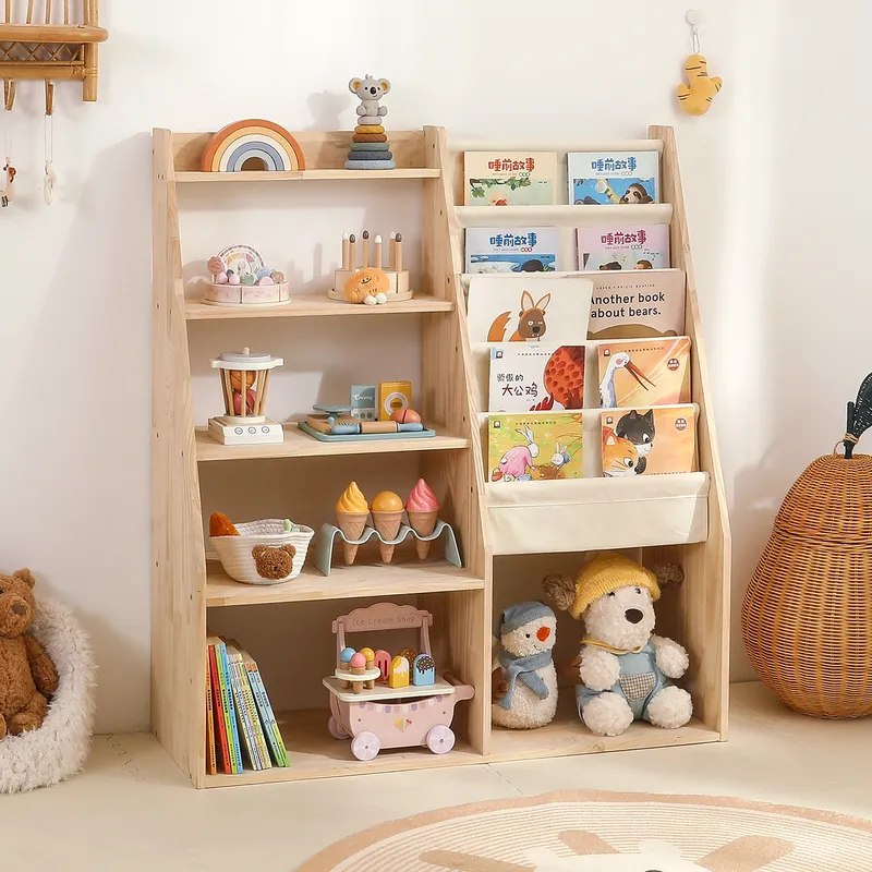 Kids 2-in-1 Toy Storage Rack a - Baby Nursery Books review and price