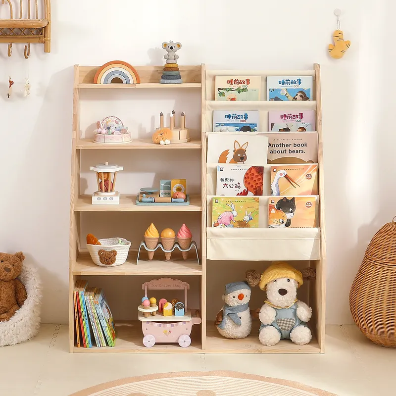 Kids 2-in-1 Toy Storage Rack a - Baby Nursery Books review and price