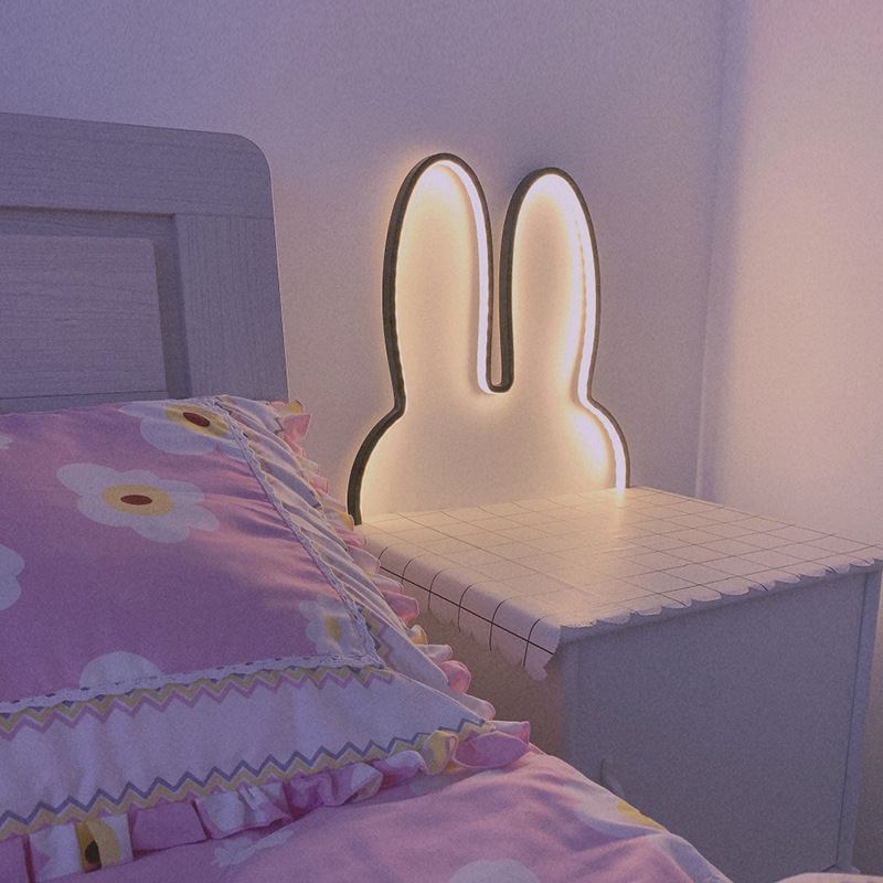 Cute Led Rabbit Wall Lights US - Baby Nursery Egg Light review and price