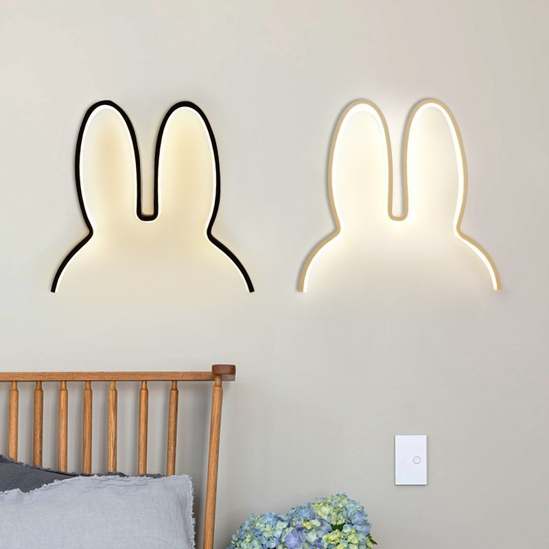 Cute Led Rabbit Wall Lights US - Baby Nursery Egg Light review and price