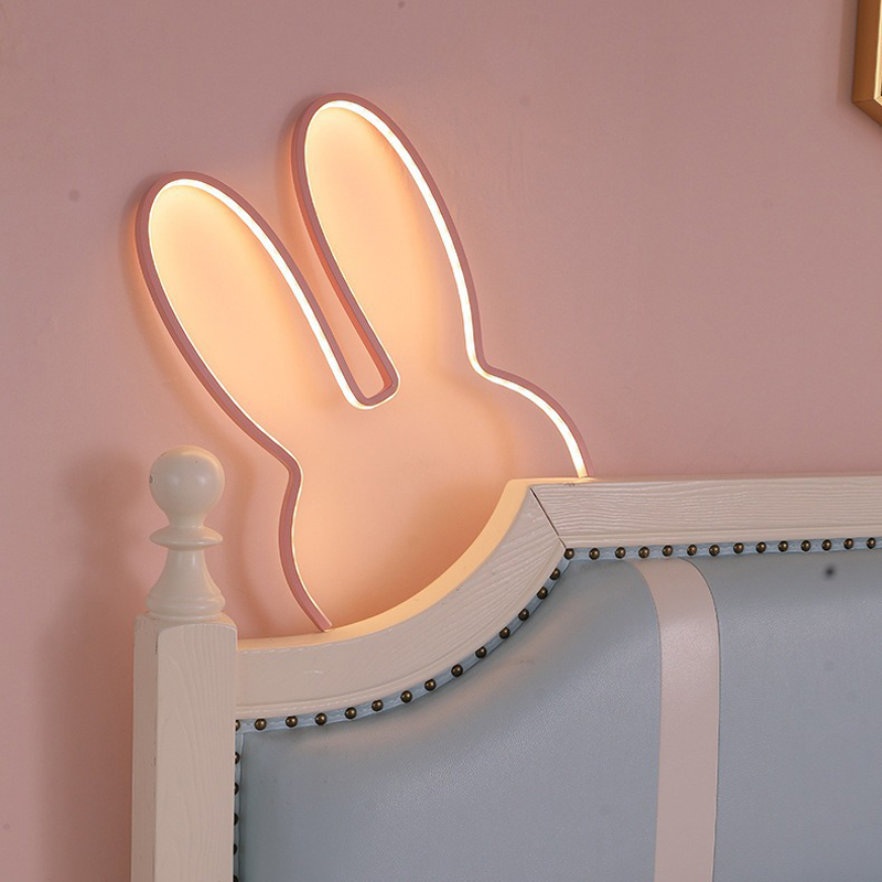 Cute Led Rabbit Wall Lights US - Baby Nursery Egg Light review and price