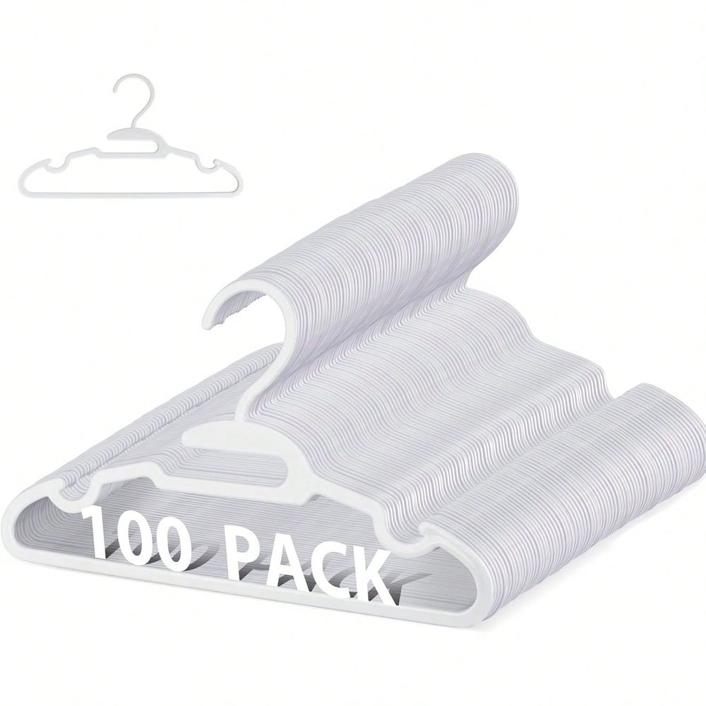 70 100 Pack Kids Hangers Plast - Baby Nursery Closet review and price